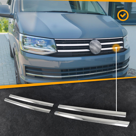 Listwy atrapy przedniej Volkswagen Transporter 2015-2019