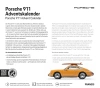 Porsche 911 - Kalendarz Adwentowy  Edycja limitowana z deską surfingową