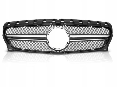 Grill Atrapa Czarny Chrom Mercedes CLA W117 13-19