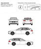 Bagażnik dachowy CRUZ AIRO FUSE DARK BMW 5 G31 Touring