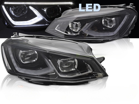 Lampy reflektory Full LED do VW Golf 7 VII 13-17