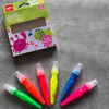 Farby w tubie z pędzelkiem Apli Kids - Kolory neonowe 6 szt.