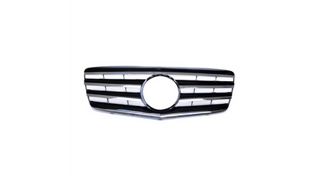Grill sportowy Chrome & Black MERCEDES E-Class W211 S211 Facelift 2006-2009