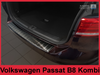 Nakładka na zderzak tylny Volkswagen Passat B8 Kombi (Czarna)