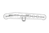 Wahacze tylne Dolne Honda Civic 92-95 Blue LCA