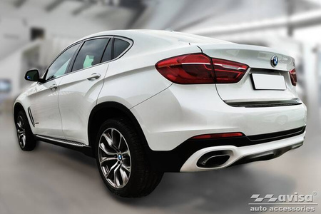 Nakładka na zderzak tylny do BMW X6 F16 (Czarna)