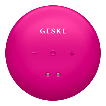 Soniczny masażer do ciała i twarzy Cool&Warm 9w1 Geske (magenta)