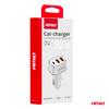 Ładowarka samochodowa 2x USB-A + USB-C 32W AMIO-03890