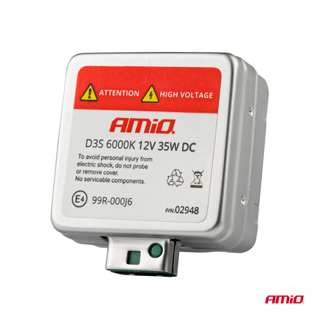 Żarówka ksenonowa żarnik xenon D3S 35W 6000K AMiO BASIC AMIO-02948