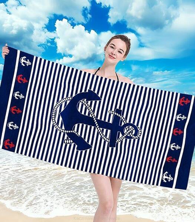RĘCZNIK PLAŻOWY KĄPIELOWY 100 X 180 CM MIKROFIBRA DUŻY SZYBKOSCHNĄCY MIĘKKI KOLOROWY