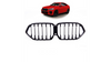Grill sportowy pojedyncze żeberka Gloss Black BMW X6 G06 F96 2019-obecnie