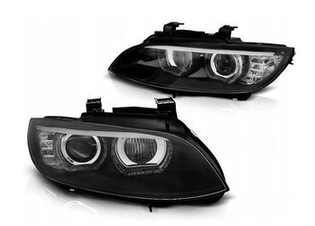 Lampy reflektory Bmw E92 black DRL XENON