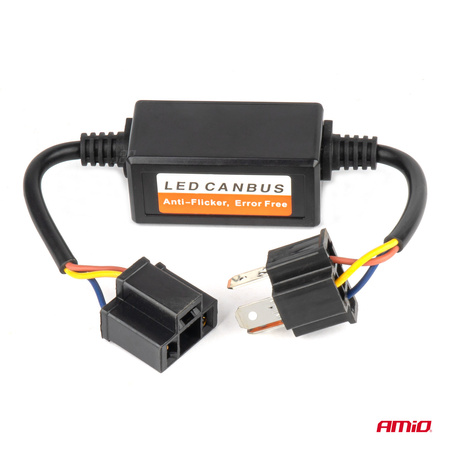 Rezystor CANBUS opornik do żarówek LED 3W 120? H4 AMIO-04127