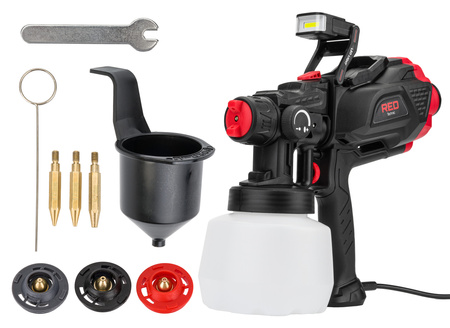 Pistolet malarski RED TECHNIC RTPDM0020 650 W