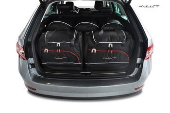 SKODA SUPERB KOMBI 2015+ TORBY DO BAGAŻNIKA 5 SZT