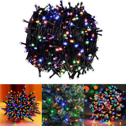 LAMPKI CHOINKOWE 200 LED ZEWNĘTRZNE WEWNĘTRZNE 20M OŚWIETLENIE ŚWIĄTECZNE