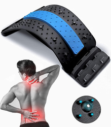 PRZYRZĄD DO ROZCIĄGANIA PLECÓW MASAŻER Z MAGNESAMI BACK STRETCHER Z PUDEŁKIEM