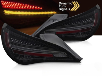 Lampy tylne do Mercedesa CLA C117 black smoke LED