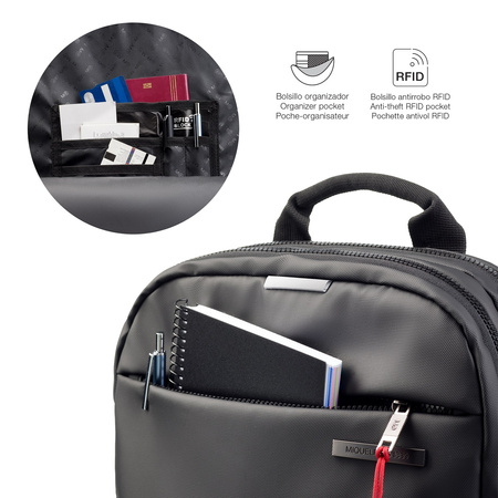 Plecak Back To Work Miquelrius - Czarny 13L