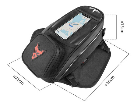 Tankbag torba na zbiornik Motocentric / szary