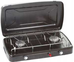Kuchenka gazowa dwa palniki turystyczna Brunner