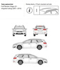 Bagażnik dachowy CRUZ AIRO FIX DARK Ford Mondeo IV Kombi
