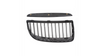 Grill sportowy pojedyncze żeberka Matt Black BMW 3 E90 E91 przed liftem 2005-2008