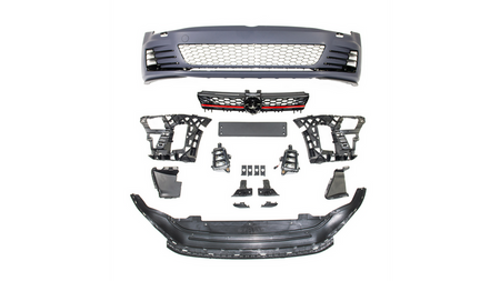 Przedni zderzak sport SRA Grille LED Lampy przeciwmgielne VW GOLF VII przed liftem 2013-2017