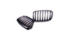 Grill sportowy pojedyncze żeberka Matt Black BMW X6 E71 E72 X5 E70 2013-2018