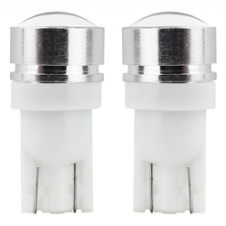 Żarówki LED STANDARD T10 W5W 3xCOB HP 1,5W 12V soczewka AMIO-01624