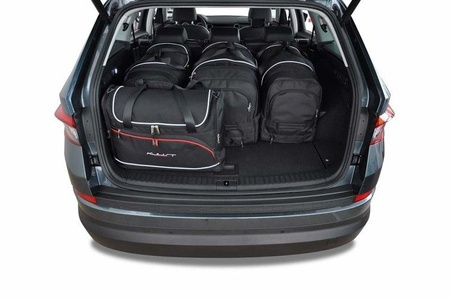 SKODA KODIAQ 2017+ TORBY DO BAGAŻNIKA 5 SZT