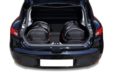 RENAULT CLIO 2012+ TORBY DO BAGAŻNIKA 3 SZT