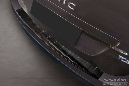 Nakładka na zderzak tylny RENAULT GRAND SCENIC 3 (Czarna)