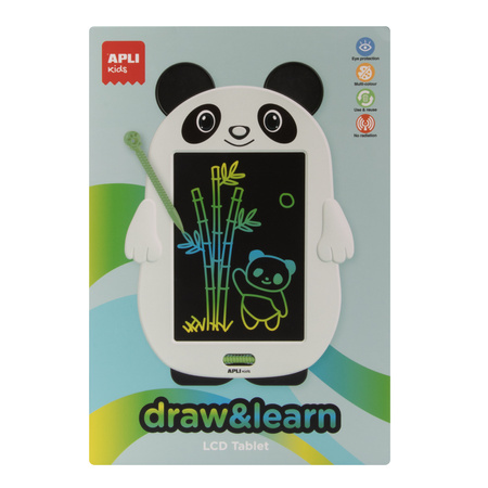 Magiczny tablet LCD do rysowania Apli Kids - Panda