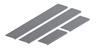 Progi 2 Line BMW X6 E71 SUV 5 2010-2013 - Połysk