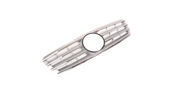 Grill sportowy Gloss Black & Silver MERCEDES C-Class W203 S203 2000-2007