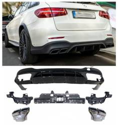 DYFUZOR KOŃCÓWKI MERCEDES X253 GLC CHROM LOOK AMG