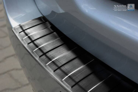 Nakładka na zderzak tylny do BMW serii 5 F11 Touring (Czarna)