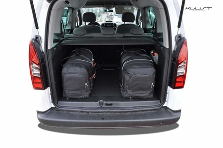 PEUGEOT PARTNER 2008+ TORBY DO BAGAŻNIKA 4 SZT