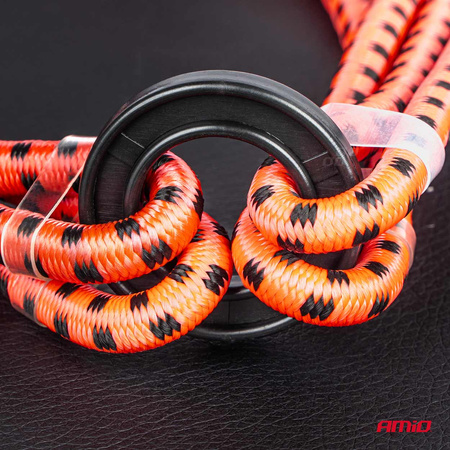 Linki elastyczne gumy do mocowania bagażu 8-ramienne 60 cm o7 mm BSTRAP-01 AMIO-01146