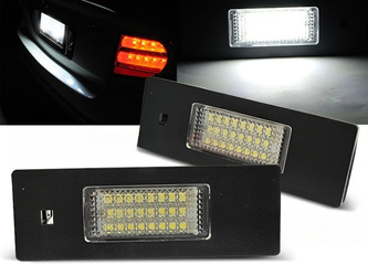 Lampki rejestracji Bmw E63 E64 E81 E87 Z4 Mini