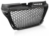 Grill atrapa chłodnicy w czarny połysk PDC Audi A3 8P