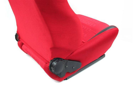 Fotel sportowy RAPID Welur Bride Red