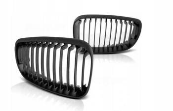 Grill, nerki BMW E87/E81 07-11 atrapa BLACK Matowe