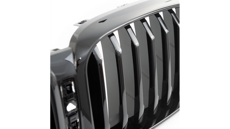 Grill sportowy pojedyncze żeberka Gloss Black BMW X3 G01 F97 X4 G02 F98 Facelift 2021-obecnie