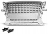 Grill atrapa sport srebrny do Audi Q5 2008-09.2012