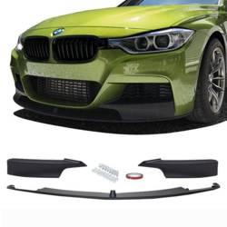 DOKŁADKA BMW F30 F31 11- MATT BLACK SPLITER