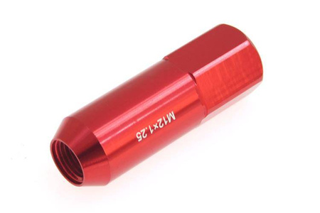Nakrętki JBR 60mm M12 x1.25 RED