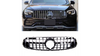 Grill sportowy GT Chrome & Black MERCEDES GLC X253 GLC C253 Facelift 2019-2022