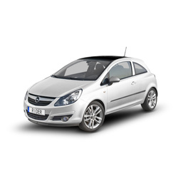 Opel Corsa D listwy boczne